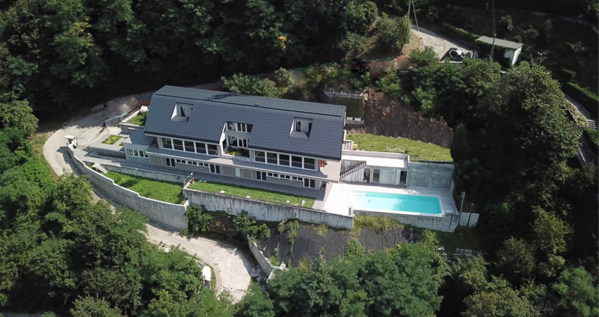 Luxury Villa overlooking Lake Lugano Switzerland