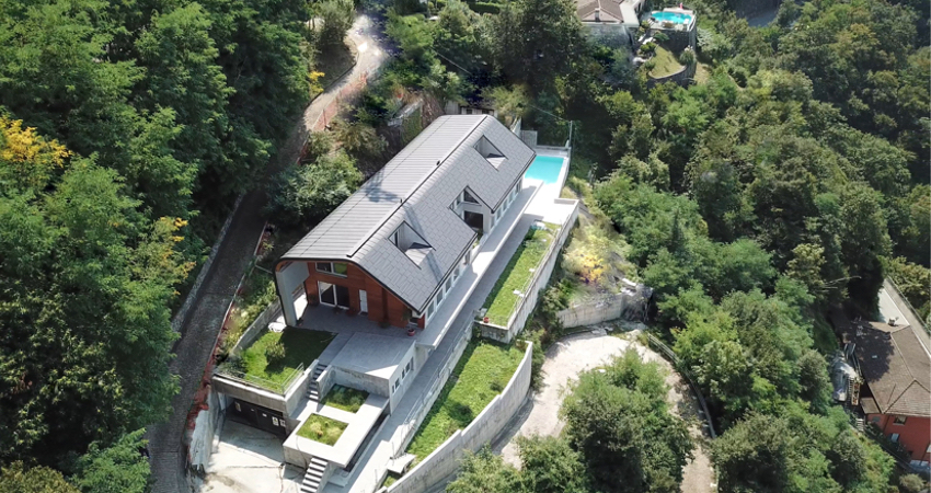 Bespoke luxury villa with spectacular lake Lugano views